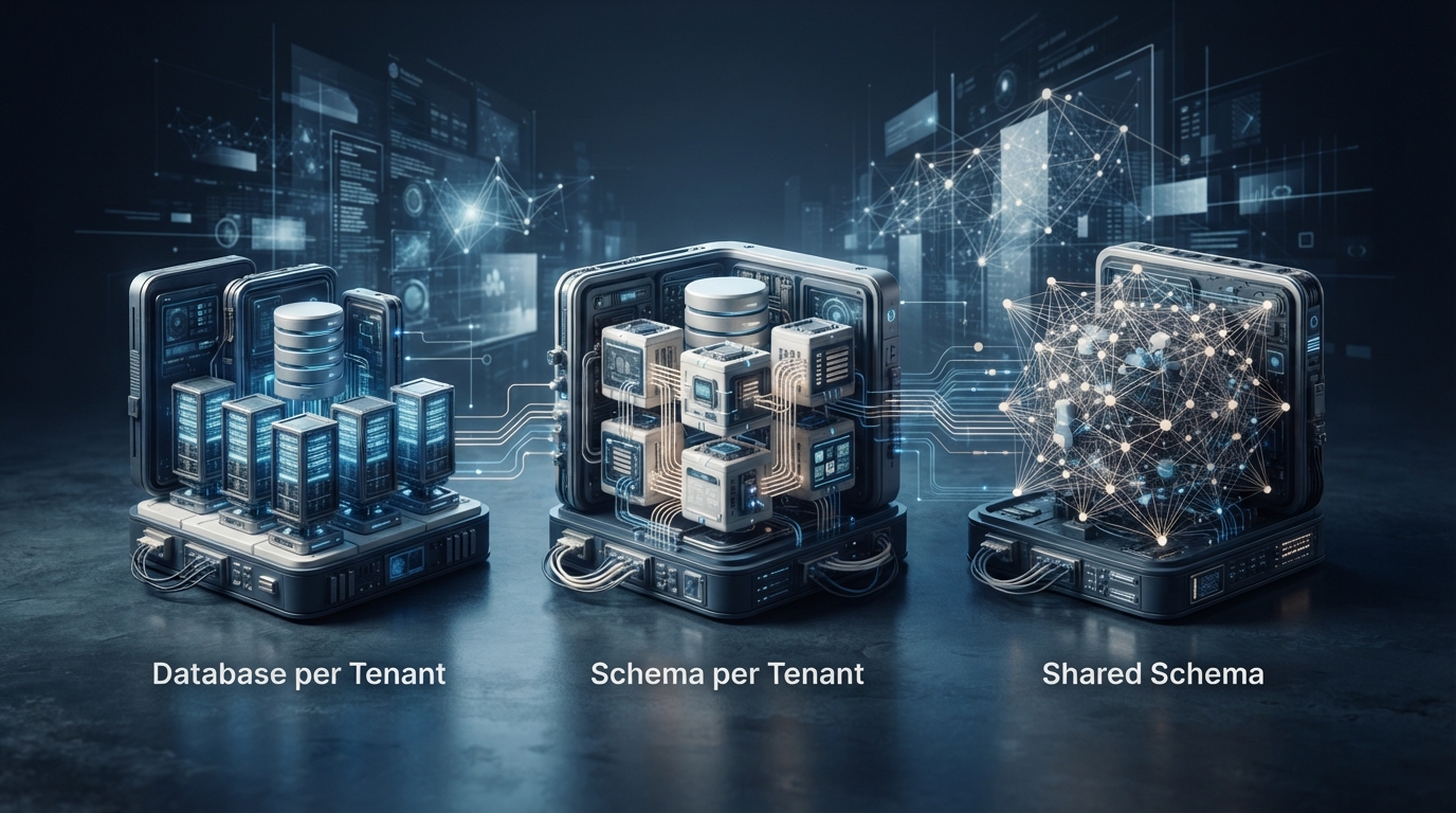 Editorial illustration for Comparing Multi-Tenancy Database Patterns for SaaS Applications