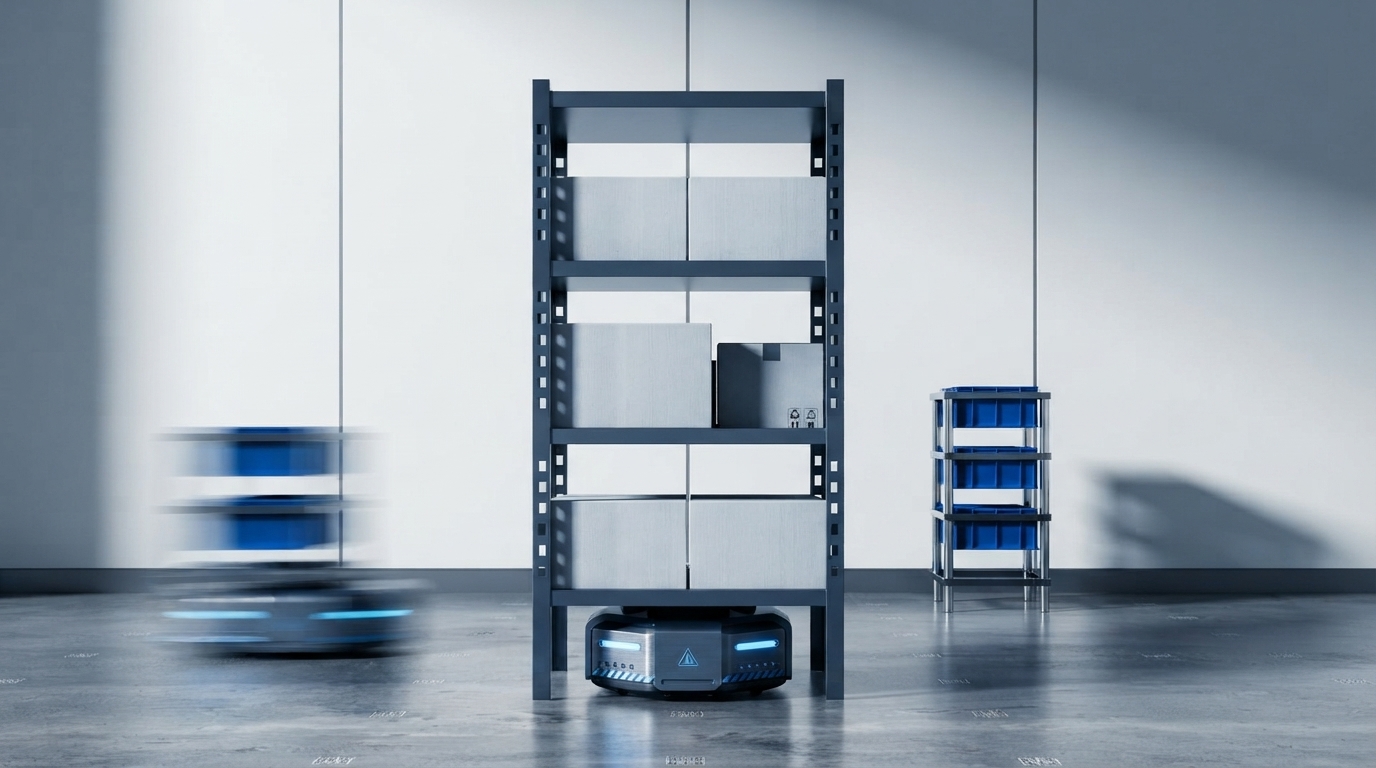 Editorial illustration for Tugger, Shelf-Carrying, or Mobile Cobot? Matching the Right AMR Architecture to Your Warehouse Task